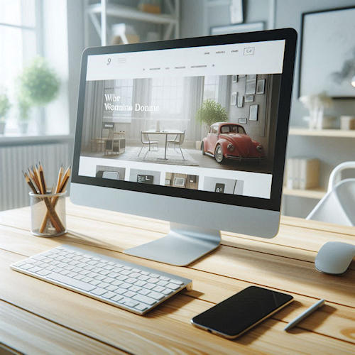 Minimalistisches Webdesign ist zeitlos und folgt keinem Trend und setzt auf schlichte und elegante Lösungen.